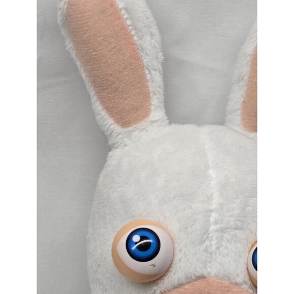 Rabbids Ubisoft White Plush Rabbit Stuffed Animal Toy 2014 McFarlane - Picture 3 of 7